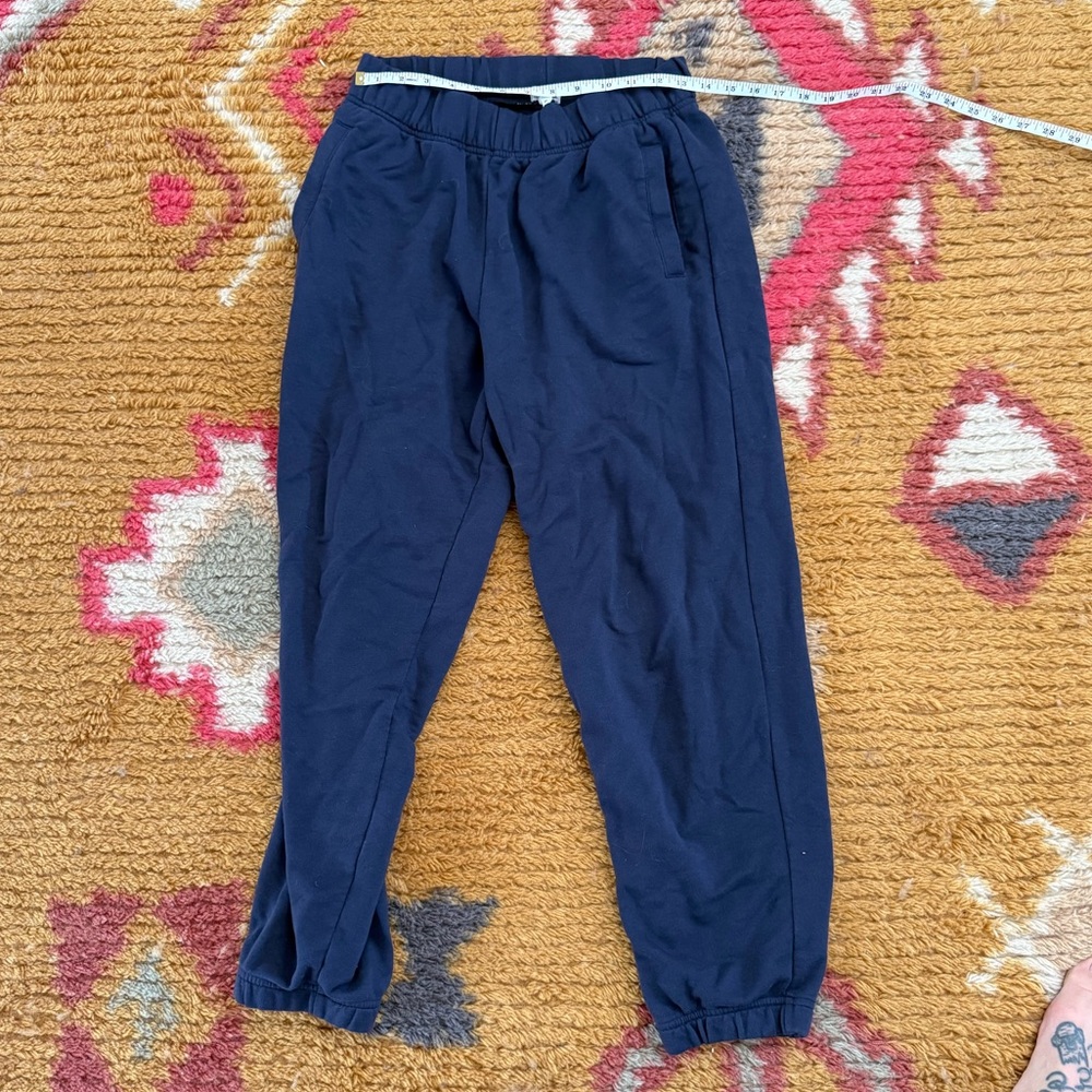 Navy blue aerie sweatpants size SMALL
